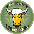 logo znacky piva U Bizona logo piva U Bizona